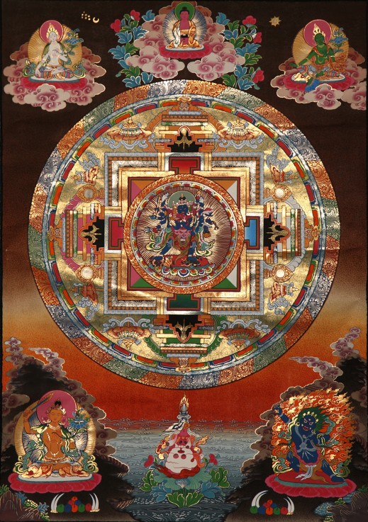 Mandala à Artiste inconnu