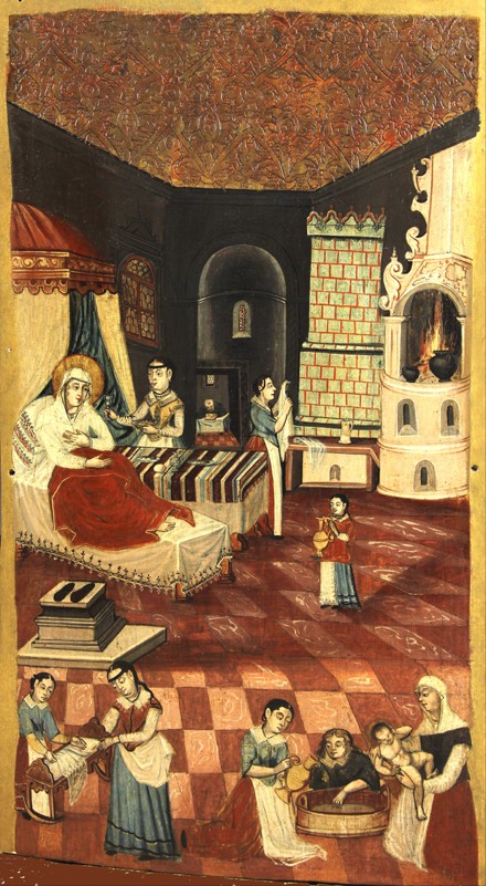 The Nativity of the Virgin à Artiste inconnu