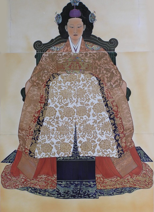 Myeongseong (1851-1895), Empress of Korea à Artiste inconnu