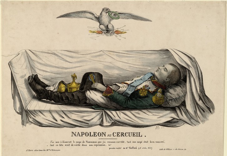Napoleon's coffin à Artiste inconnu