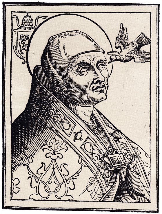 Pope Gregory I the Great à Artiste inconnu