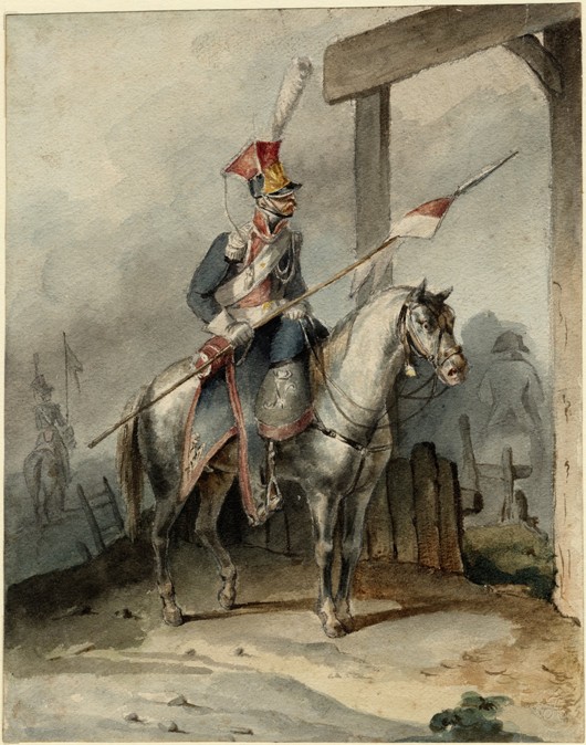 Polish chevauleger of the French Imperial Guard à Artiste inconnu