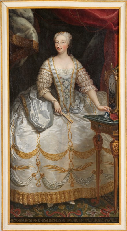 Polyxena of Hesse-Rotenburg (1706-1735), Queen of Sardinia à Artiste inconnu