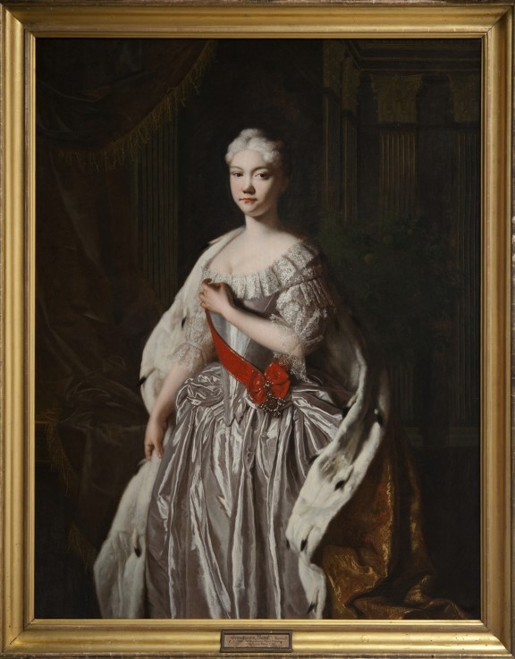 Portrait of Grand Duchess Natalya Alexeyevna of Russia (1714–1728) à Artiste inconnu