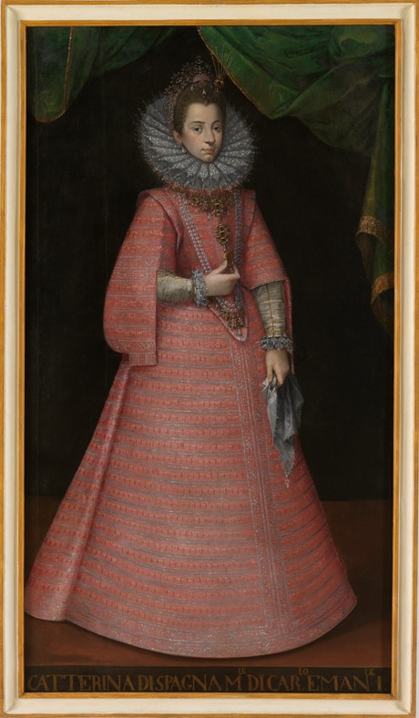 Portrait of the Infanta Catherine Michelle of Spain (1567-1597) à Artiste inconnu