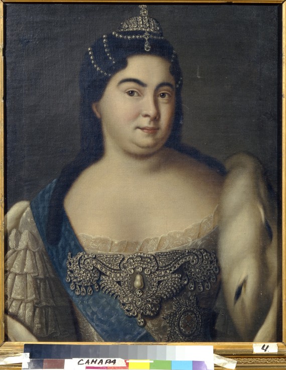 Portrait of Empress Catherine I. (1684-1727) à Artiste inconnu