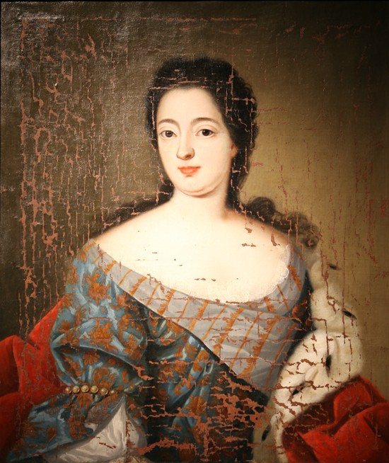 Portrait of Empress Catherine I. (1684-1727) à Artiste inconnu