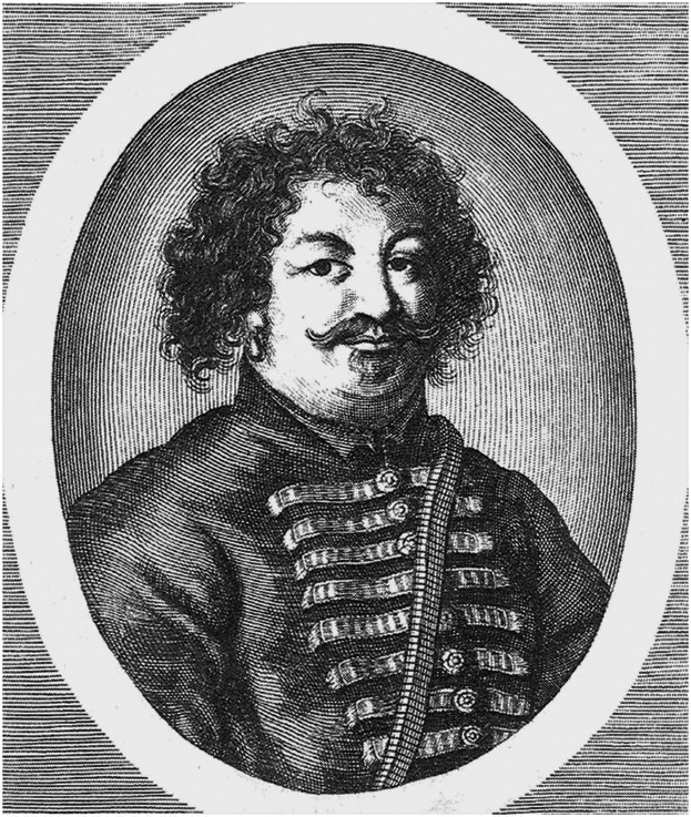 Portrait of the leader of a Cossacks insurrection Stepan (Stenka) Razin (1630-1671) à Artiste inconnu