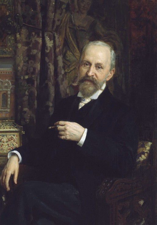 Portrait of the architect Alfred Parland (1842-1919) à Artiste inconnu