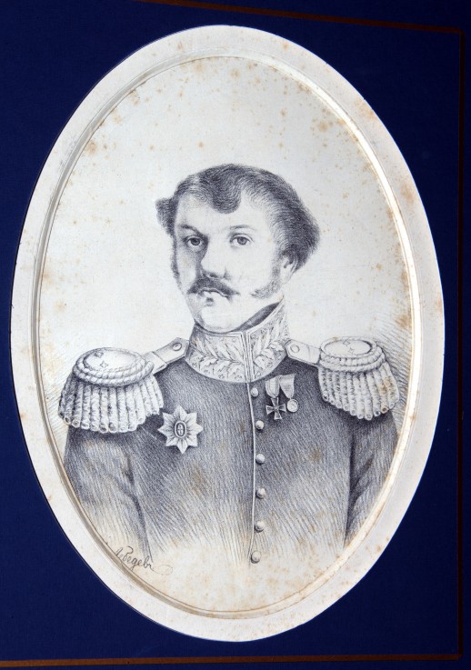 Portrait of the Decembrist Artamon Z. Muravyov (1794-1846) à Artiste inconnu
