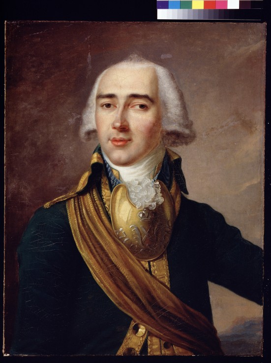 Portrait of the Poet Ivan Ivanovich Dmitriev (1760-1837) à Artiste inconnu