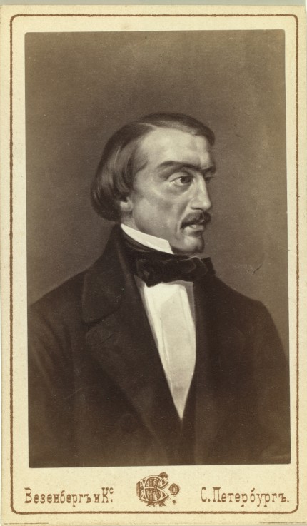 Portrait of the Literary critic and Philosopher Vissarion G. Belinsky (1811-1848) à Artiste inconnu