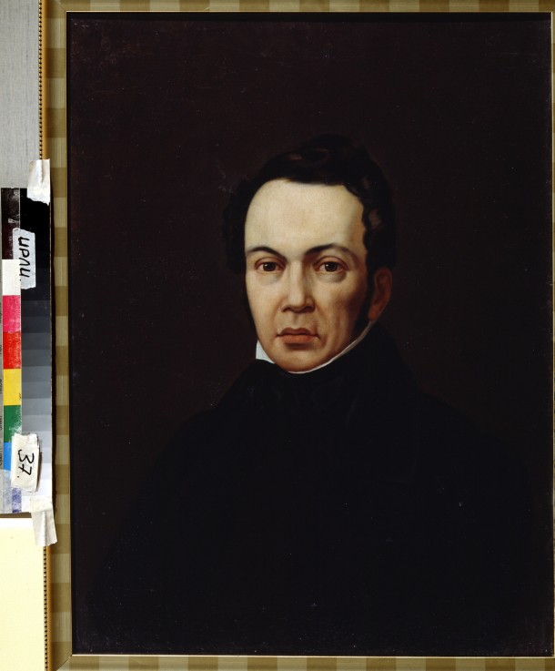 Portrait of the Author, Orientalist and Journalist Osip Senkovsky (1800-1858) à Artiste inconnu