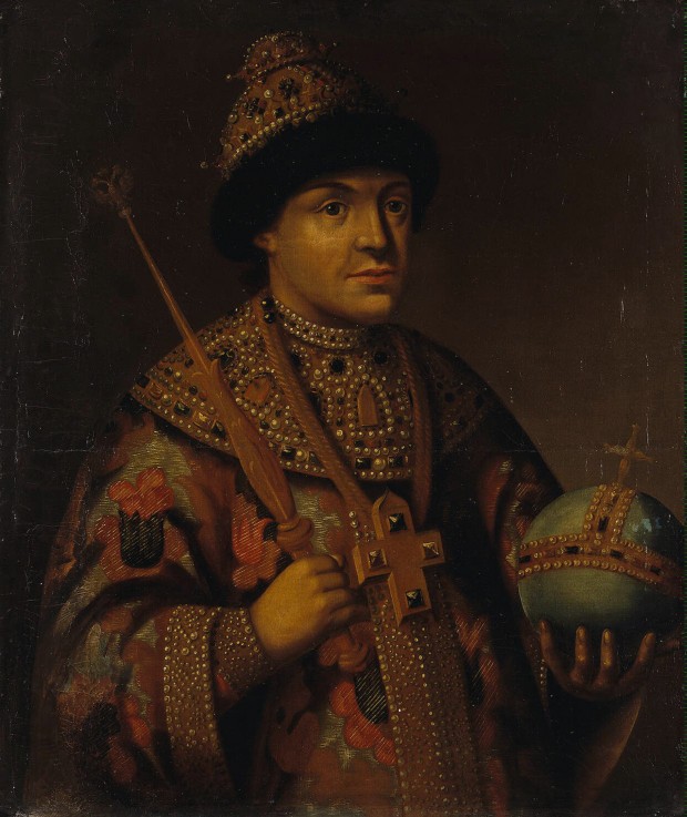 Portrait of the Tsar Feodor (Theodore) III Alexeevich of Russia (1661-1682) à Artiste inconnu