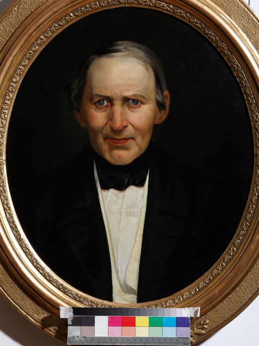 Portrait of Alexander Philippovich Smirdin (1795-1857) à Artiste inconnu