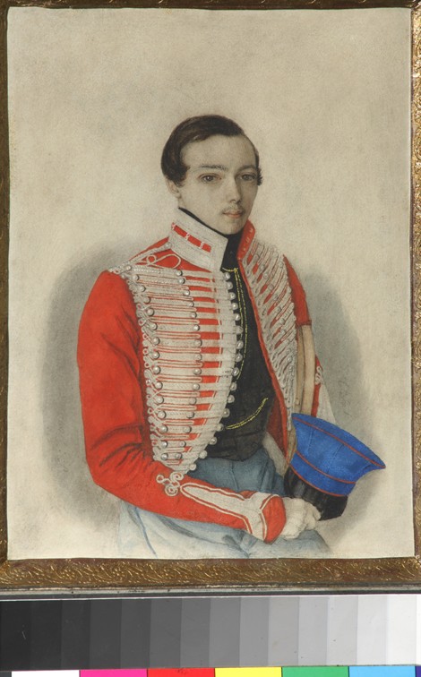 Portrait of Alexander Ivanovich Bezobrazov à Artiste inconnu