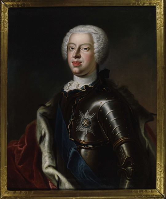 Portrait of Duke Anthony Ulrich of Brunswick (1714-1774) à Artiste inconnu