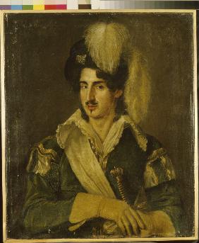 Portrait of Ballet dancer Nikolai Osipovich Goltz (1800-1880)