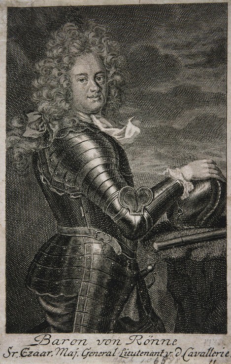 Portrait of Baron Carl Ewald von Roenne (1663–1716) à Artiste inconnu