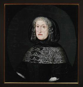 Portrait of Eleanor of Anhalt-Zerbst, Duchess of Schleswig-Holstein-Sønderburg-Norburg (1608-1681)