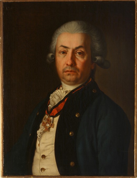 Portrait of Fyodor Jankovic de Mirievo (1741-1814) à Artiste inconnu