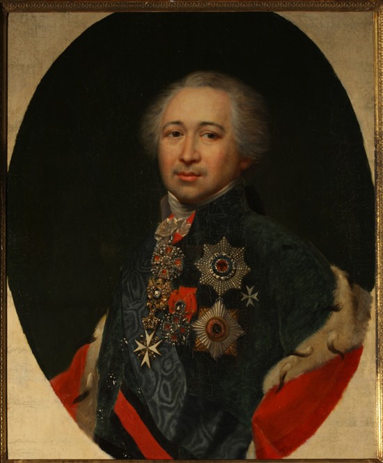 Portrait of Prince Alexander Kurakin (1752-1818) à Artiste inconnu