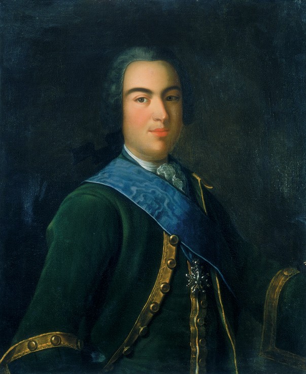 Portrait of Prince Ivan Alexeievich Dolgoroukov (1708-1739) à Artiste inconnu
