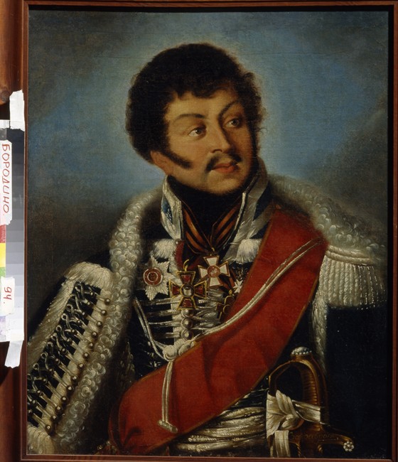 Portrait of the General Dmitry Dmitrievich Shepelev (1771-1841) à Artiste inconnu