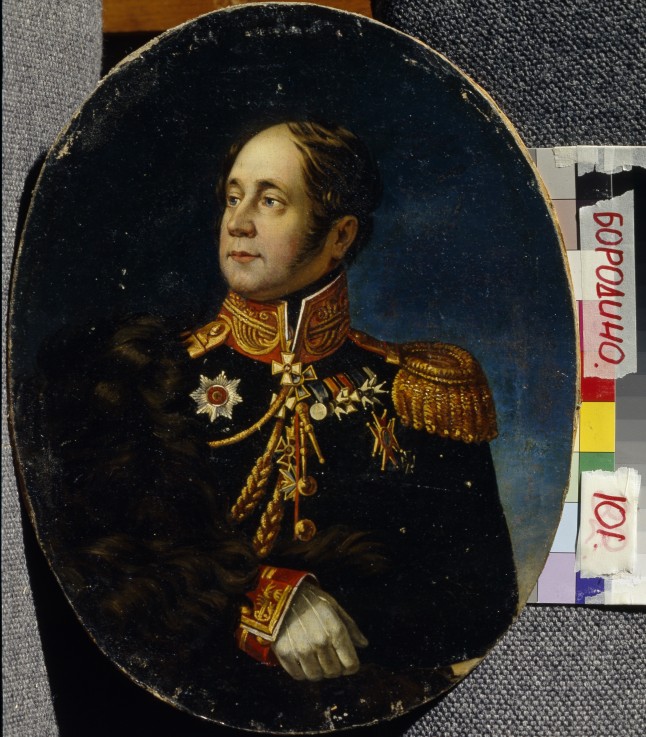 Portrait of General Nikolai Martemyanovich Sipyagin (1785-1828) à Artiste inconnu
