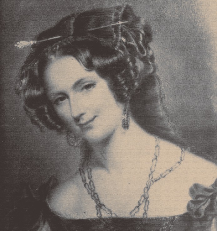 Portrait of Lady Catherine Caroline Montagu (1808-1834), wife of Count Alexandre Joseph Colonna-Wale à Artiste inconnu