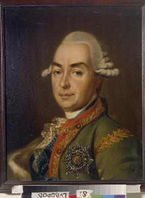 Portrait of Count Alexei Grigorievich Razumovsky (1709-1771)