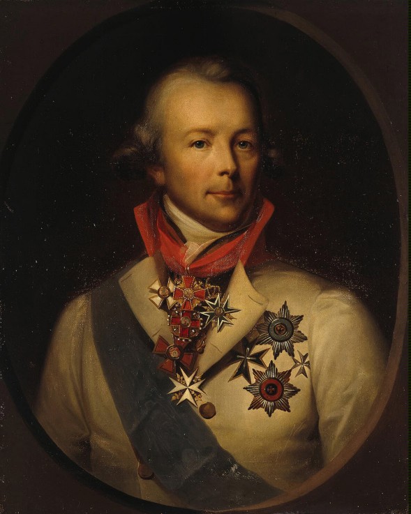 Portrait of Count Peter Ludwig von der Pahlen (1745-1826) à Artiste inconnu