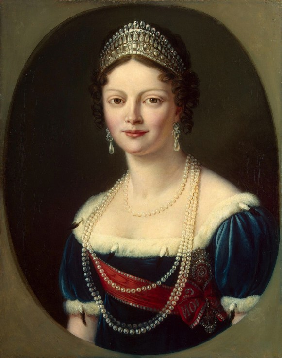 Portrait of Grand Duchess Catherine Pavlovna of Russia (1788-1819) à Artiste inconnu