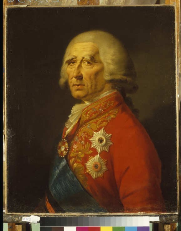 Portrait of Count Ivan Andreyevich Osterman (1725–1811) à Artiste inconnu
