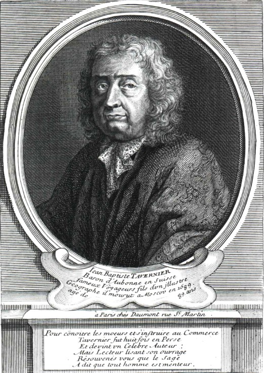 Portrait of Jean Baptiste Tavernier à Artiste inconnu