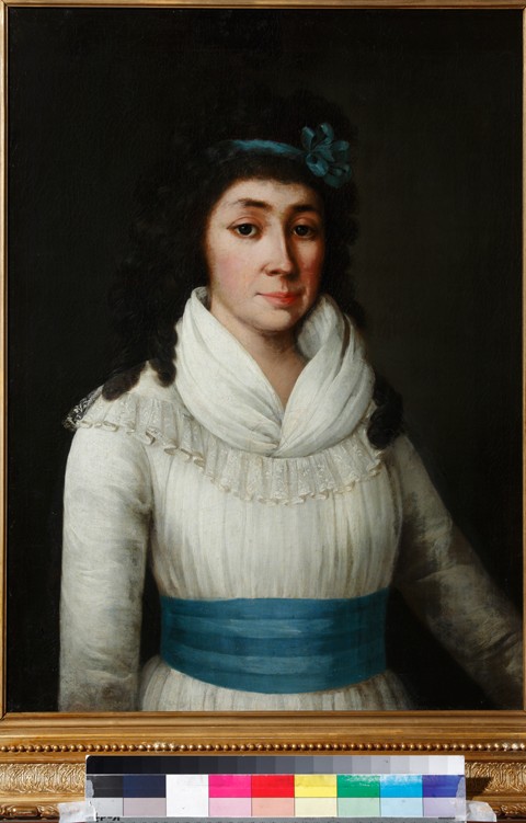 Portrait of Yelizaveta Petrovna Yankova (1768-1861), née Rimskaya-Korsakova à Artiste inconnu