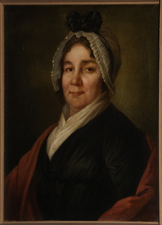 Portrait of Lyubov Petrovna Bakunina, née Countess Myshetskaya (1738-1814) à Artiste inconnu