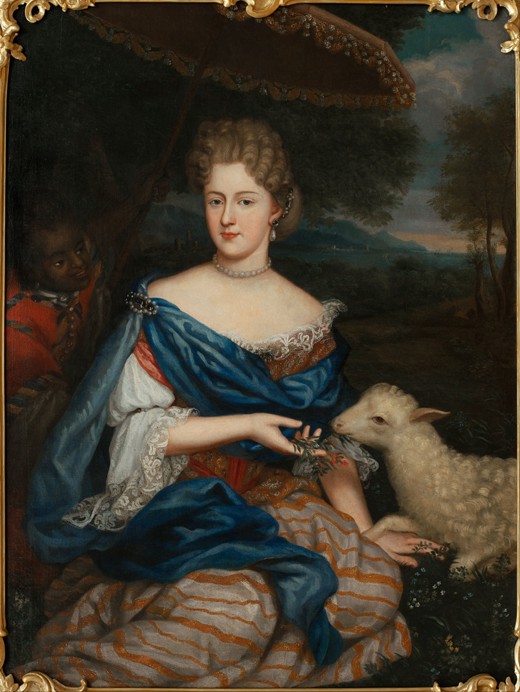 Portrait of Maria Karolina Sobieska (1697-1740) à Artiste inconnu