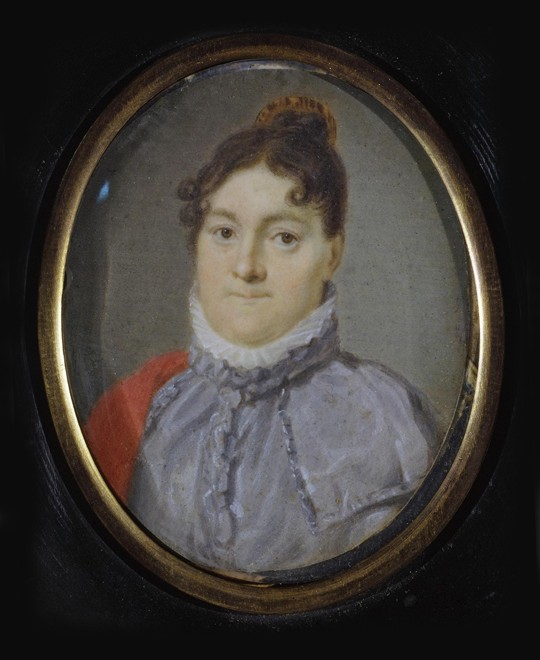 Portrait of Maria Logginovna Mounsey à Artiste inconnu