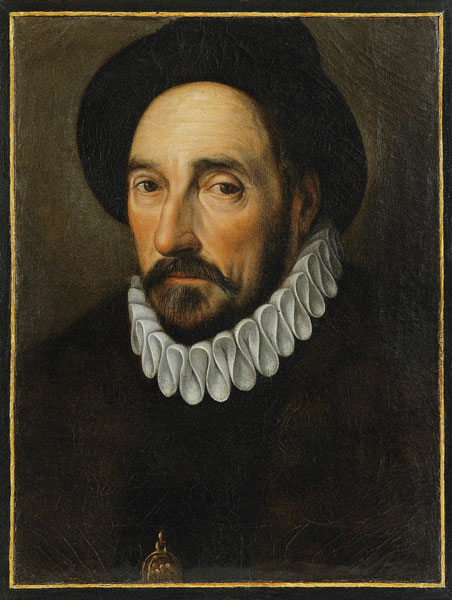 Portrait of Michel de Montaigne (1533-1592) à Artiste inconnu