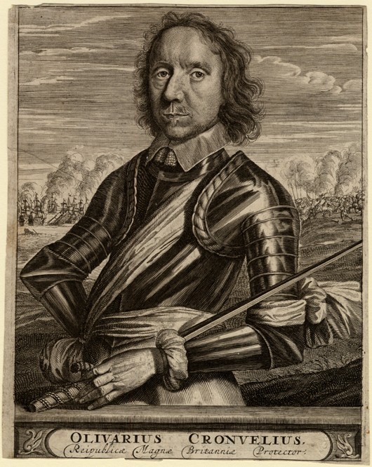Portrait of Oliver Cromwell à Artiste inconnu