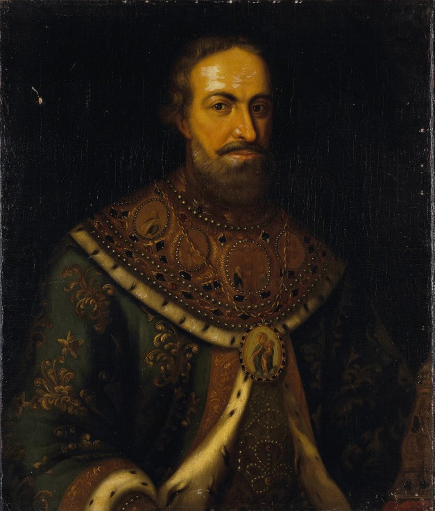 Portrait of Patriarch Filaret of Moscow (Fyodor Nikitich Romanov) (1553-1633) à Artiste inconnu