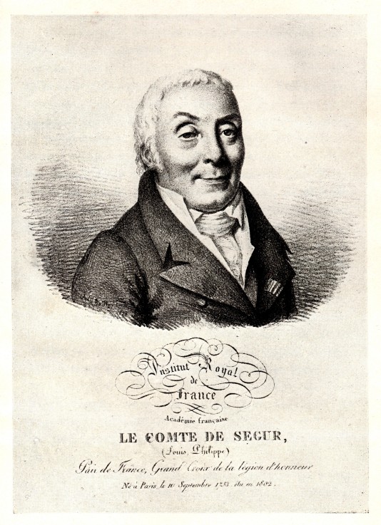 Portrait of Philippe Henri, marquis de Ségur (1724-1801) à Artiste inconnu