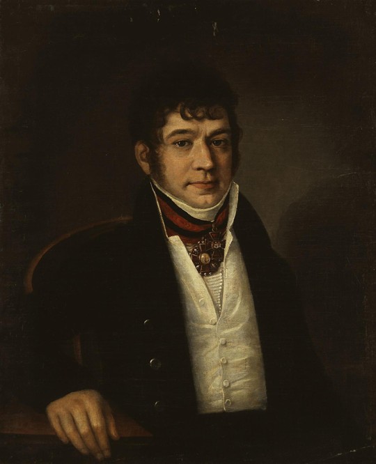 Portrait of Platon Bogdanovich Ogarev (1777-1838) à Artiste inconnu