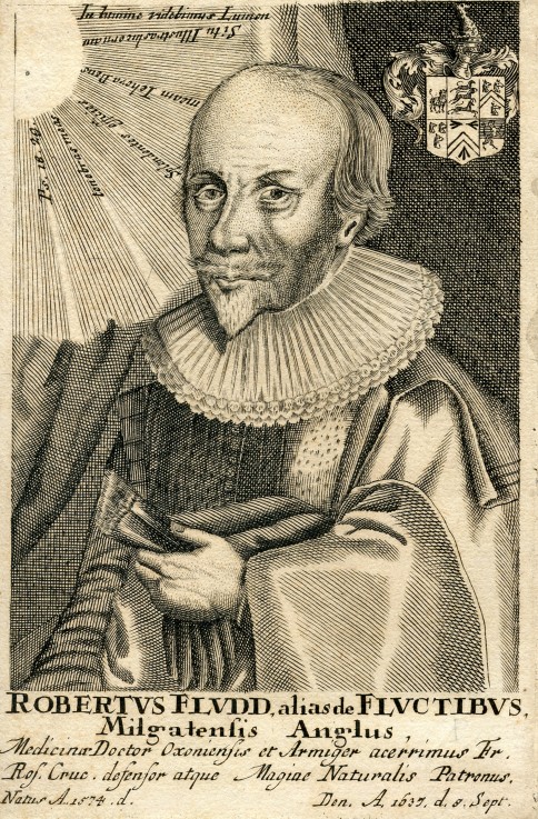 Portrait of Robert Fludd (1574-1637) à Artiste inconnu