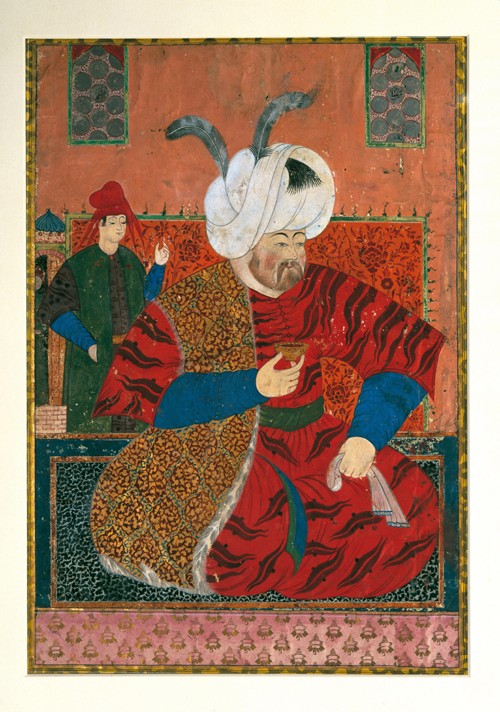 Portrait of Selim II (1524-1574), Sultan of the Ottoman Empire à Artiste inconnu
