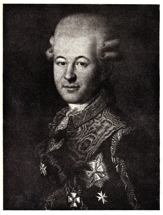Portrait of Semyon Zorich (1745-1799), the Catherine the Great's Favourite à Artiste inconnu