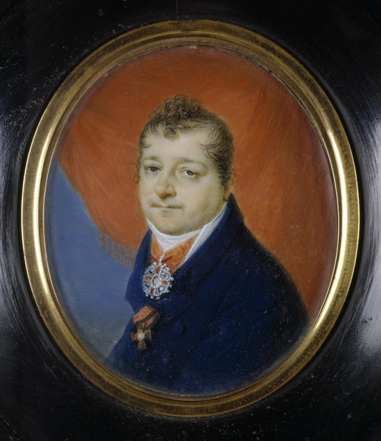 Portrait of Sergei Savvich Yakovlev (1763-1818) à Artiste inconnu