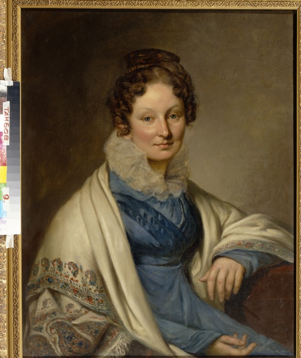 Portrait of Sophia Ivanovna Boratynskaya (1797-1862) à Artiste inconnu