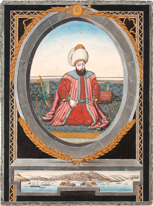 Portrait of Sultan Murad II (1404-1451) à Artiste inconnu